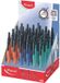 Maped passer met potlood, assortiment de couleurs, 24 pièces présentoir
