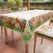 PETTI Artigiani Italiani Paastafelkleed Vlekbestendig Rechthoekig 140x240 cm 12 Personen Keukentafelkleed Microvezel Design Bunny Konijntjes en Eieren 100% Made in Italy