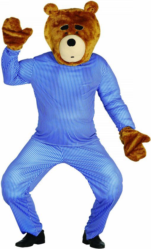 Generik Knuffelbeer set voor volwassenen - Verkleedkleding