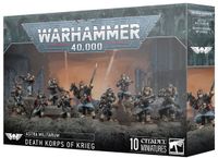 Games Workshop Warhammer 40K - Astra Militarum - Death Korps of Krieg (47-80)