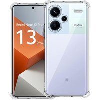 Phonillico® Case voor Xiaomi Redmi Note 13 PRO PLUS 5G / Redmi Note 13 PRO+ 5G - Schokbestendig Beschermend Zacht TPU Transparant