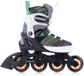 Tempish Systent Skeelers - Inline Skates - Verstelbaar - Zwart/Groen/Oranje - Maat 37-40