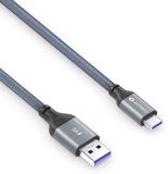sonero SPC-U110-002 USB-kabel USB 2.0 0,25 m USB C USB A Blauw, Grijs