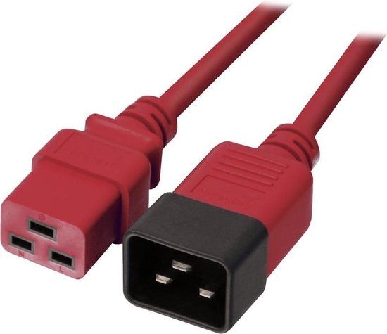 LINDY 30123 - 1m - IEC C13 Power Cable