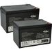Apc Vhbw 2x Batterie Remplacement Pour Apc Rbc4 Visrbc4 Pour Asi (12ah, 12v, Agm)