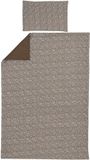 Meyco Home Cheetah/Uni dekbedovertrek eenpersoons - chocolate - 140x200/220cm