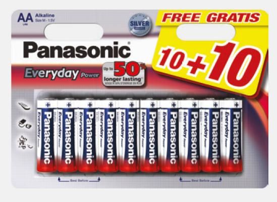 Panasonic EVERYDAY Power - LR03EPS/20BW - Batterijen - 20 stuks