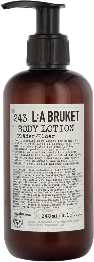 L:A Bruket No. 243 Elder Bodylotion 240 ml