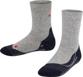 FALKE RU4 Hardloopsokken Kinderen, lichtgrijs, maat 23-26