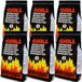 Deuba Houtskool - 6x3 kg Briketten - BBQ Grill