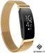 Strap-it Fitbit Inspire / Inspire HR / Inspire 2 Milanese band - goud - Maat: S