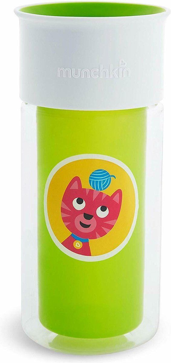 MUNCHKIN Miracle 360 Isolerende Drinkbeker - groen