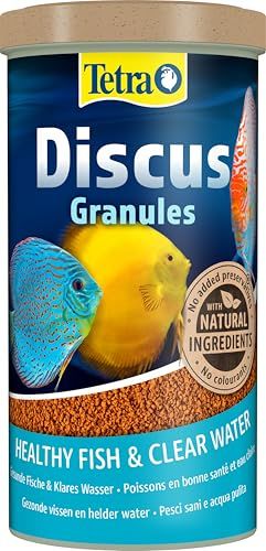 Tetra Discus Granules - visvoer voor alle discusvissen, bevordert gezondheid, kleurpracht en groei (Energy- en Color Granules), verschillende maten en varianten