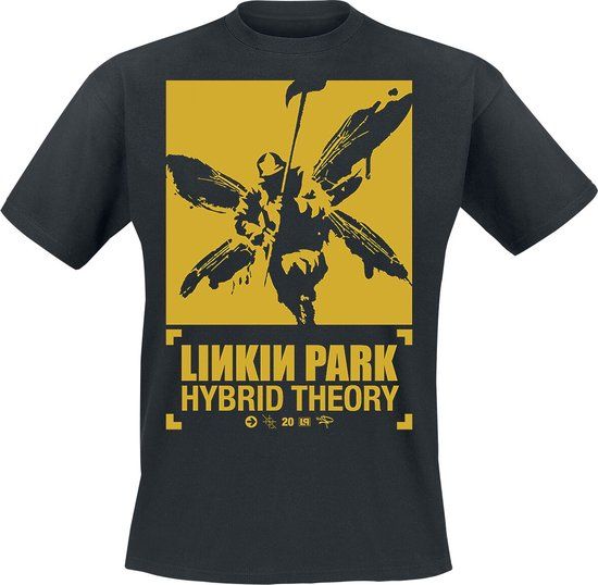 Linkin Park 20th Anniversary Unisex T-shirt - Zwart - S