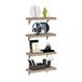 Furinno Tanna Zwevende Wandplanken, 57 cm, natuur, 4 stuks