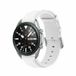 By Qubix - Classic leren bandje - Wit - geschikt voor Huawei Watch 5 - 46mm