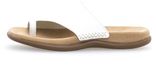 Gabor 03.700.21 Dames Teenslippers - Wit - Maat 42