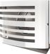 Weckx Alfa Overdruk Ventilatierooster 15 cm Mat Wit