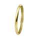 Lucardi Dames Ring - Ring - Cadeau - 14 Karaat Goud - Geelgoud