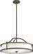 Kichler LED Kroonluchter | 4X E27 Max 60W | Dimbaar | Olde Bronze