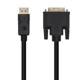 AISENS A125-0463 video kabel adapter 3 m DisplayPort DVI Zwart