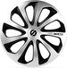 Sparco Sicilia CS5 Hubcap Black Silver 15" (4 pcs)