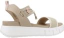 Nerogiardini Sandales T.At1610 687 Tamigi Lino Élastique Beige Clair T.Ne