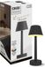 Calex Oplaadbare Tafellamp Lucca - Draadloos - Dimbaar - Warm Wit Licht & RGB - Waterdicht - Decoratie voor Tuin, Woonkamer, Slaapkamer - Sfeerverlichting – Zwart