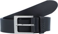 JOOP! Leren Riem Men's Jeans Belt 4,0 CM W95 Black Zwart