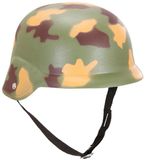 Finidi Legerhelm unisex Bruin/Groen/Zwart