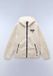 NAPAPIJRI Veste en molleton Borg Zip Hood - Blanc