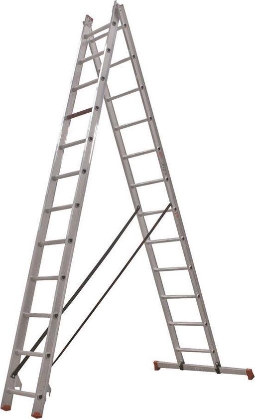 Altrex All Round 2-delige Reformladder - 2 x 12 sporten - Werkhoogte 6.50m