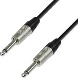 K4 Adam Hall K4 IPP 0600 6m 6.35mm 6.35mm Zwart, Zilver audio kabel