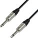 K4 Adam Hall K4 IPP 0600 6m 6.35mm 6.35mm Zwart, Zilver audio kabel