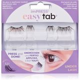 KISS impress-on Falsies Easy Tab zelfklevende wimpers, zwart, 'Classy Natural'
