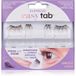 KISS impress-on Falsies Easy Tab zelfklevende wimpers, zwart, 'Classy Natural'
