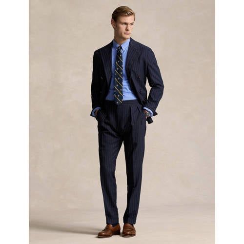 POLO Ralph Lauren Slim Fit Overhemd - Blue End On End