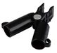 Windhager Plantenstaafverbinder, trellisscharnier, staafhouder voor plantenstokken, staafverbinderclips, Ø16mm, 4 stuks, zwart