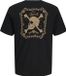JACK&JONES JORROLLO TEE SS CREW NECK SMU Noir Coton Regular Fit Hommes S