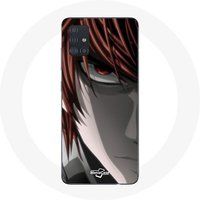 Maniacase Etui voor Samsung Galaxy A71 Licht Yagami Death Note Manga Anime