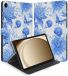 B2Ctelecom Samsung Galaxy Tab A11 Plus Tablet Hoesje Flower Blue met Standaard