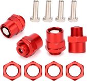 Adaptateur de roue hexagonal en métal 2 mm vers 17 mm - Convient pour voiture RC 94123