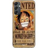 Maniacase Coque Pour Samsung galaxy A24 One Piece Wanted Poster Monkey D. Luffy