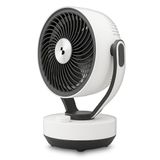 BEPER P206VEN261 Tafelluchtcirculatie met aromadiffuser, compacte ventilator met 2 snelheden, oscillerend 60°, helling 90°, met reservoir voor etherische oliën, 50 W