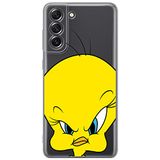 ERT GROUP mobiel telefoonhoesje voor Samsung S21 FE Looney Tunes Tweety 002