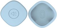 Merkloos / Sans marque Bol Siliconen Hoesje voor Huisdieren Blauw Geschikt voor Samsung Galaxy SmartTag
