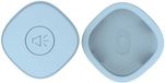Merkloos / Sans marque Bol Siliconen Hoesje voor Huisdieren Blauw Geschikt voor Samsung Galaxy SmartTag