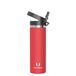 Sparrow Waterfles 750ml Metaal Fles RVS Drinkfles met Rietje