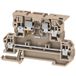 Weidmüller 9802720001 Borne de série pour fusibles 4 mm Vis Beige 50 pièce(s)