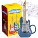 Mok Gitaar Céramique - Avec Couvercle - Bleu - 450ml
